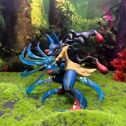 Anime Cartoon Pokmeon 1/10 GK Mega Lucario Waveguide projectile Action Figure Model Toys Gift for Birthday Children