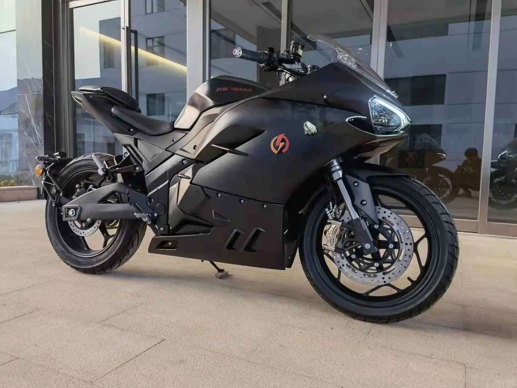 3000w mid drive motor 120km/h with ACN/Brembo brake racing electric motorcycle