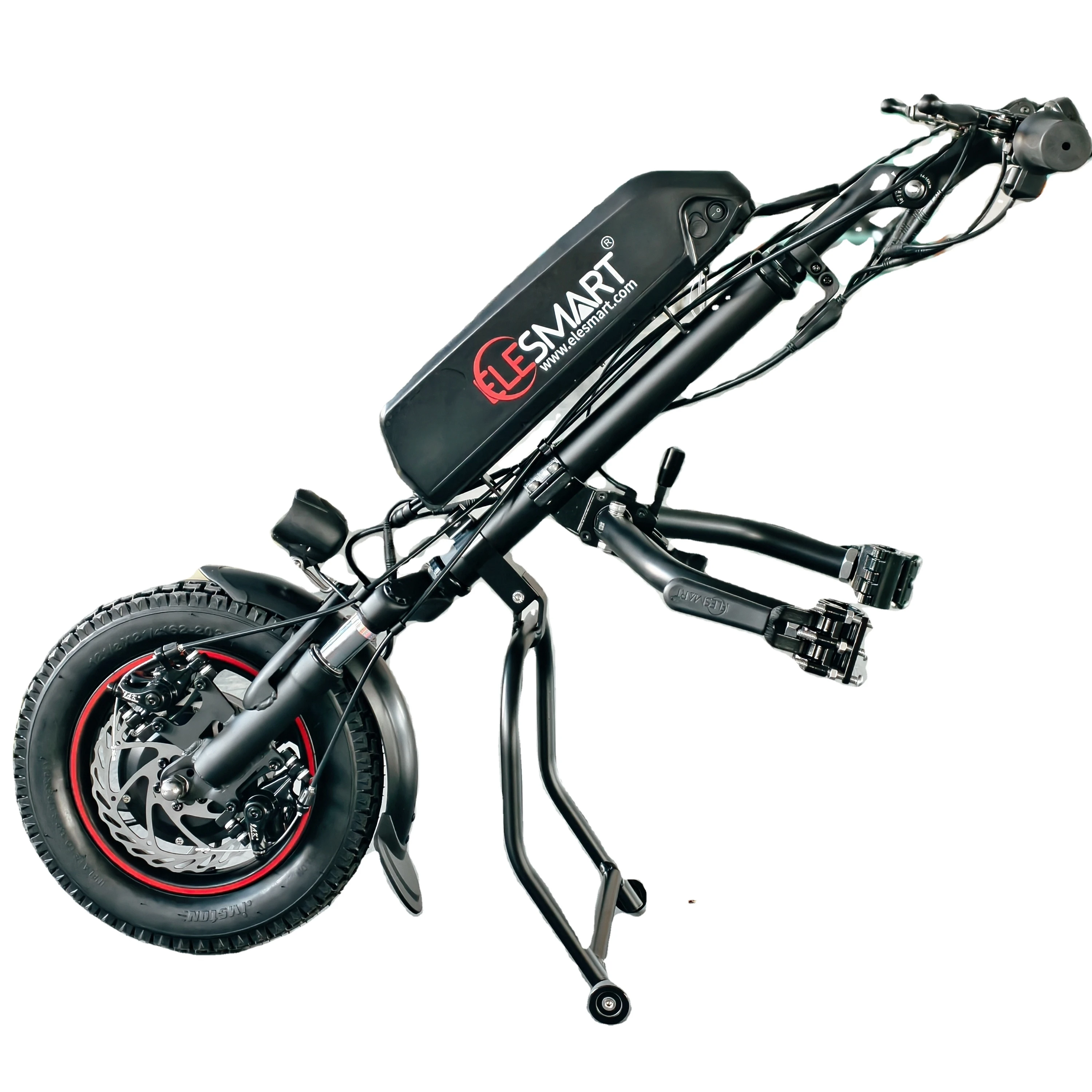 500W Lightweight Lithium Battery Wheelchair Head Traction Head Wheelchair Drive Wheelchair Driven Front End