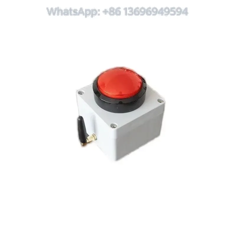 Carnival Party Game Interactive Push Start Stop Button Control Digital Rechargeable 10-in LED Red Double-sided Display LED