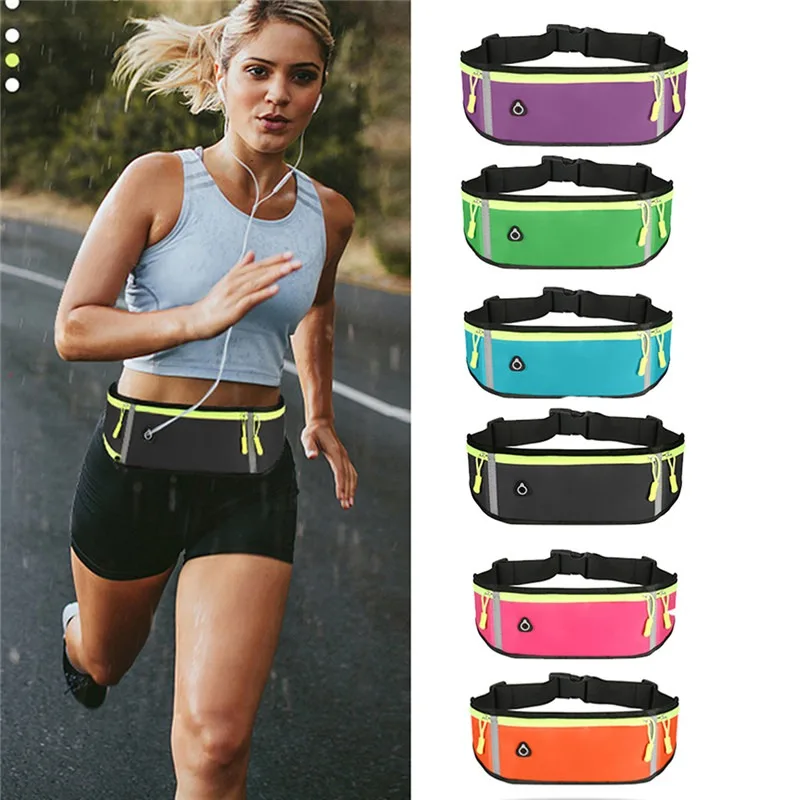 

New Running Waist Bag Cycling Bag Belt Bag Waterproof Sports Fanny Pack Mobile Phone Case Gym Running Jogging Run Pouch Sports