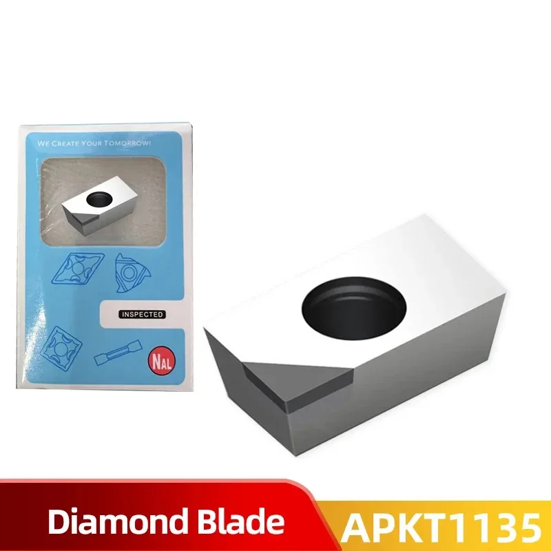 APKT1135 Diamond Milling Cutter Insert APMT APKT 1135 PCD Aluminum Alloy End Mill Tool CNC Carbide CBN Turning Lathe CBN