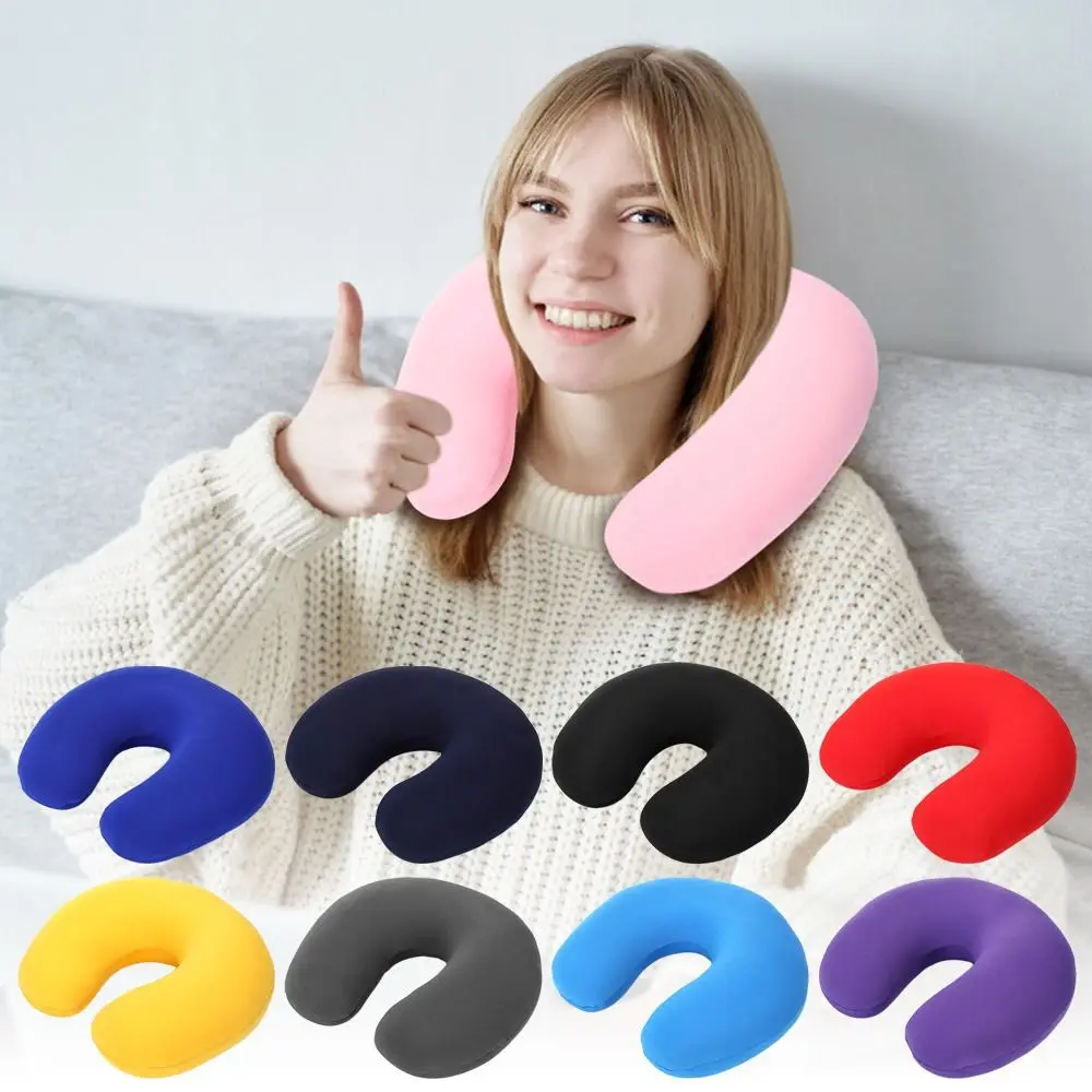 Cars & Plan Head Rest Slow Rebound U-shaped Pillow Neck Support Memory Foam Neck Pillow Travel Pillow