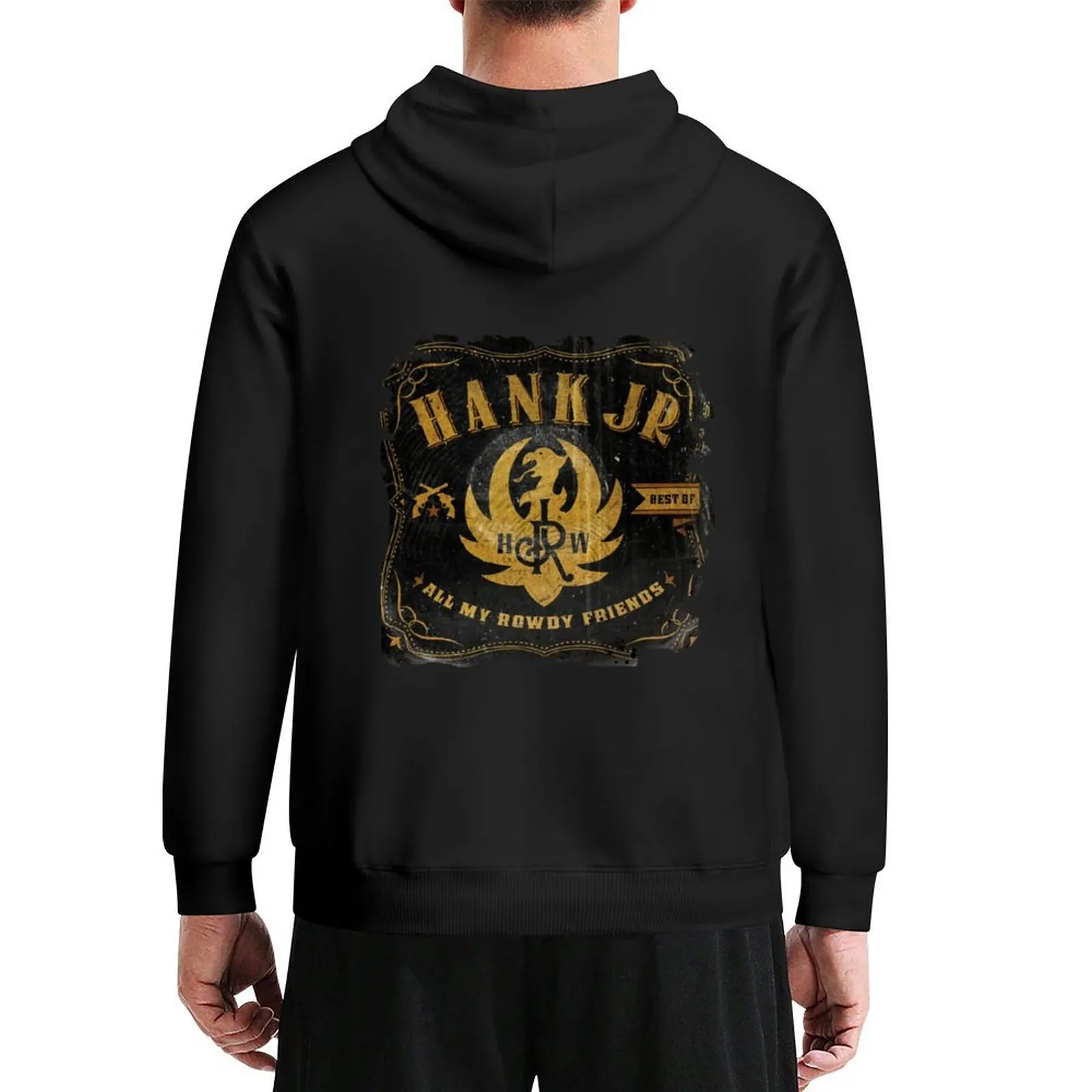 

Man Hank Williams Jr Tee Hoodie men clothes autumn clothes men's sweat-shirt graphic t shirts men hoodie man