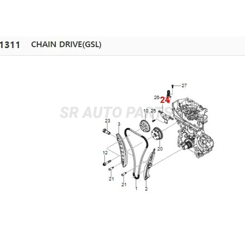 Genuine for Ssangyong Korando C RAIL ASSY-SLIDING UPR  1720520216 = 1720520116