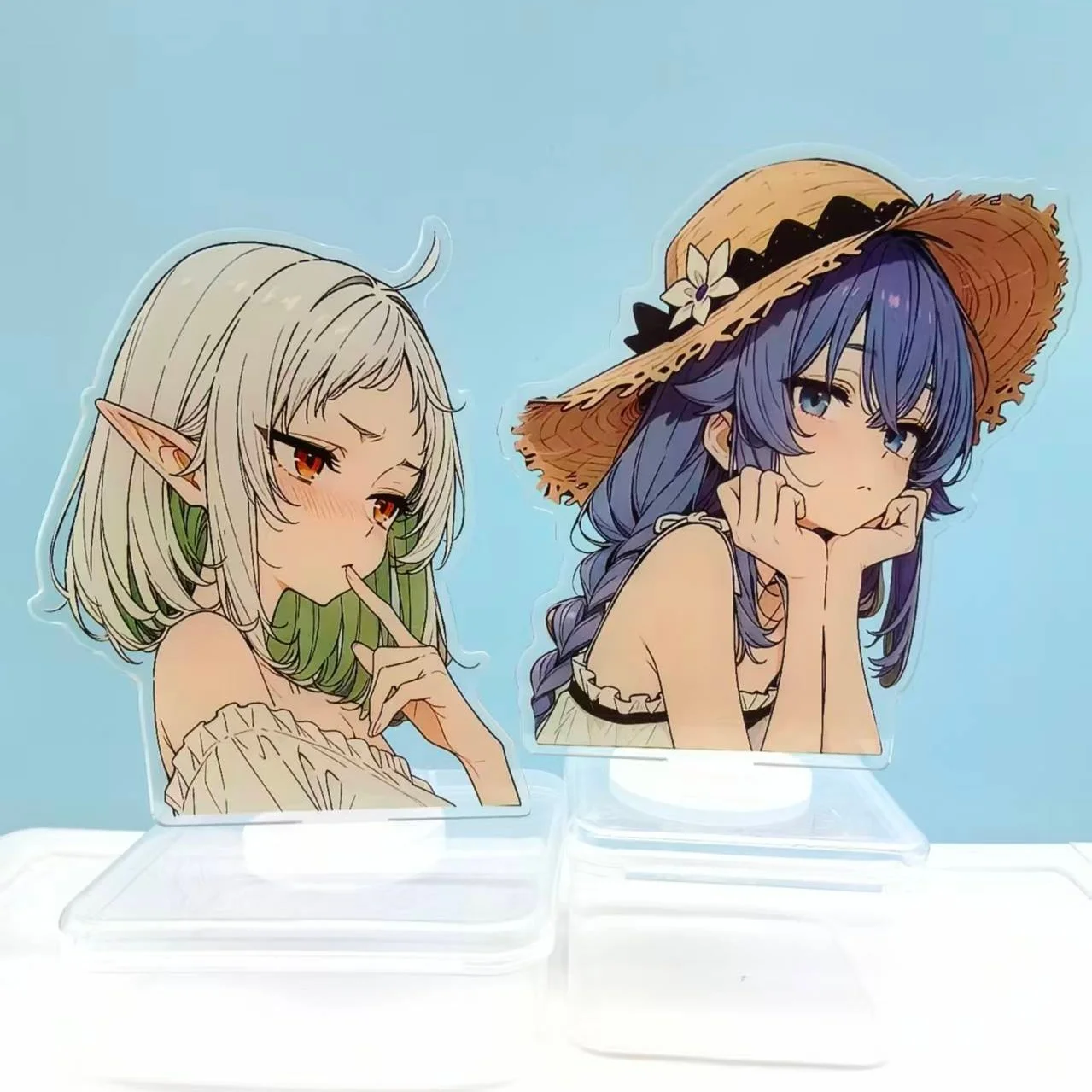 Mushoku Tensei Acrylic Stand Figure Roxy Eris Sylphiette Anime Figure Model Desktop Decor Ornament Collectible Cosplay Prop Gift