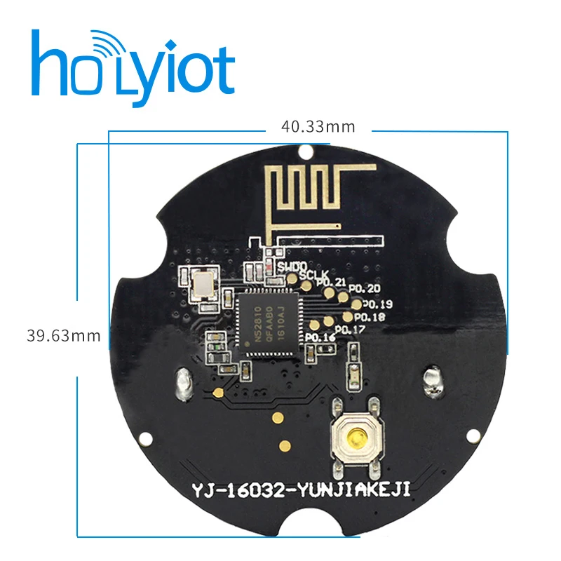 Nordic NRF52810 BLE IBeacon modulo Bluetooth supporto Beacon dispositivo Multi-protocollo da 2.4 GHz