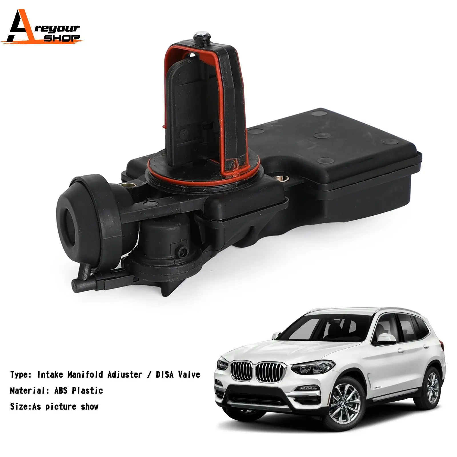 Areyourshop Air Intake Manifold Flap Adjuster Unit DISA Valve fit For BMW E46 X5 Z4 X3 E39 11617544806 11617502269 Car Parts