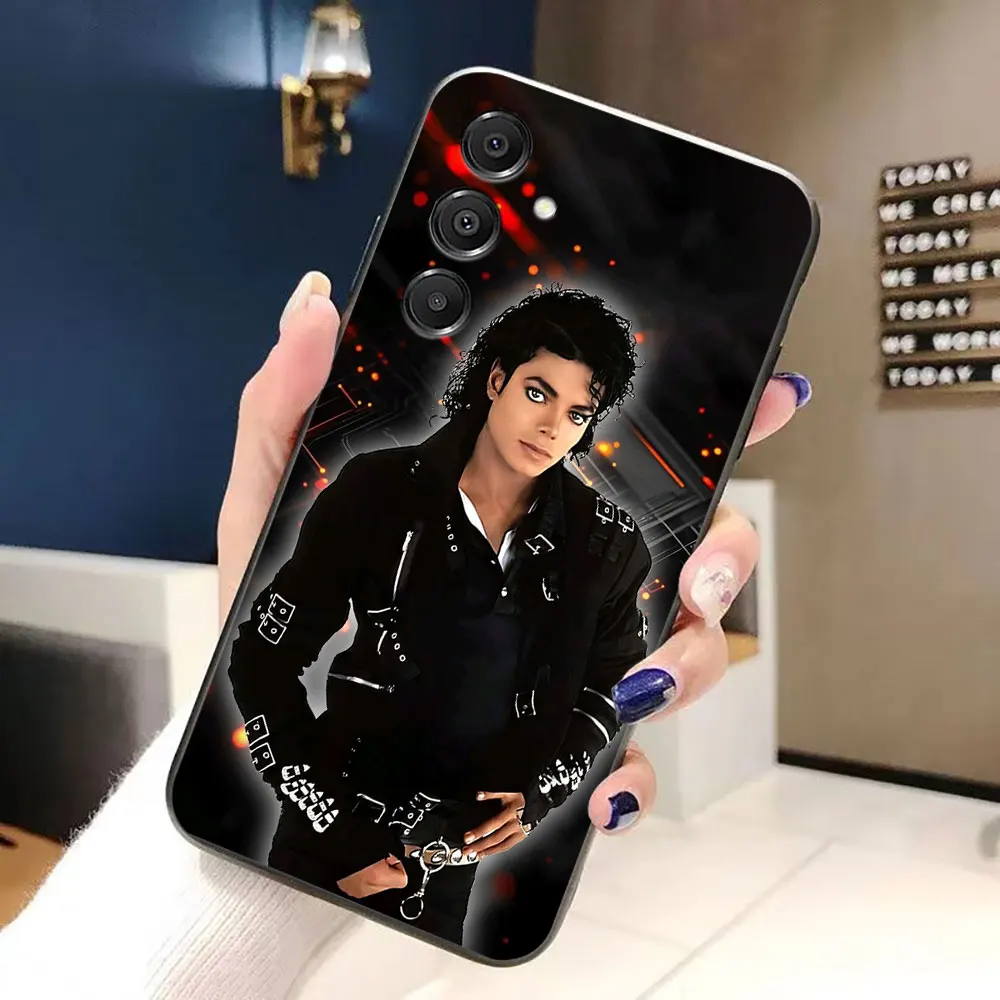 M-Michael J-Jackson Singer Phone Case For Samsung A14 A15 A16 A17 A22 A23 A32 A27 A36 A37 A51 A52 A54 A55 A56 A57 A72 A73 Cover