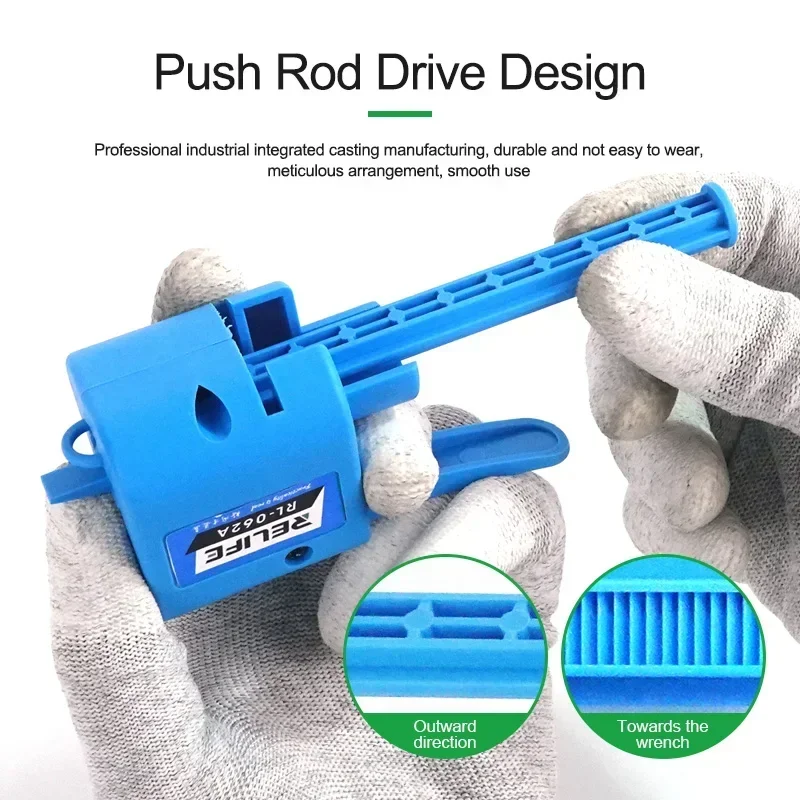 RELIFE Manual Glue Gun 10CC PP Structural Adhesive with Needle Tips for All Phones Middle Frame Rear Glass Bonding Repair Tools