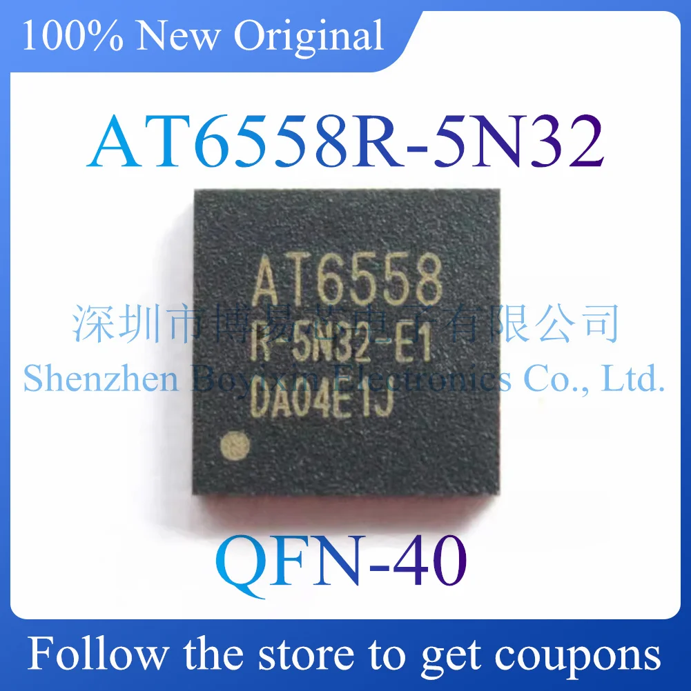 

NEW AT6558R-5N32.Original Product.Package QFN-40