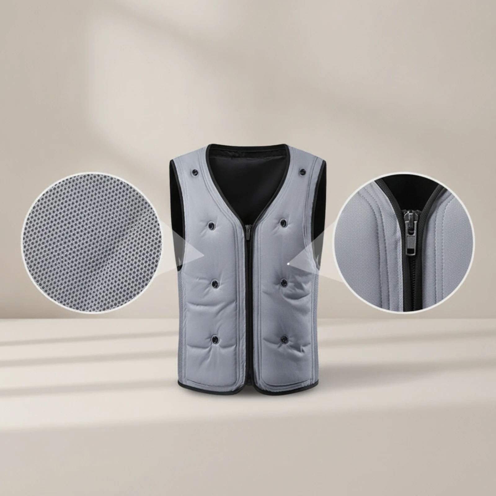 Cooling Vest with Mesh Side Pa - Summer Quilt ulasan dan harga