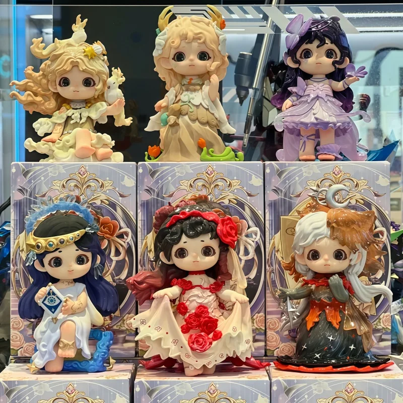 

Joy Guardians' Covenant Chronicles Series слепая коробка милый мультфильм аниме фигурка модель настольный орнамент игрушки подарок на день рождения для девочки