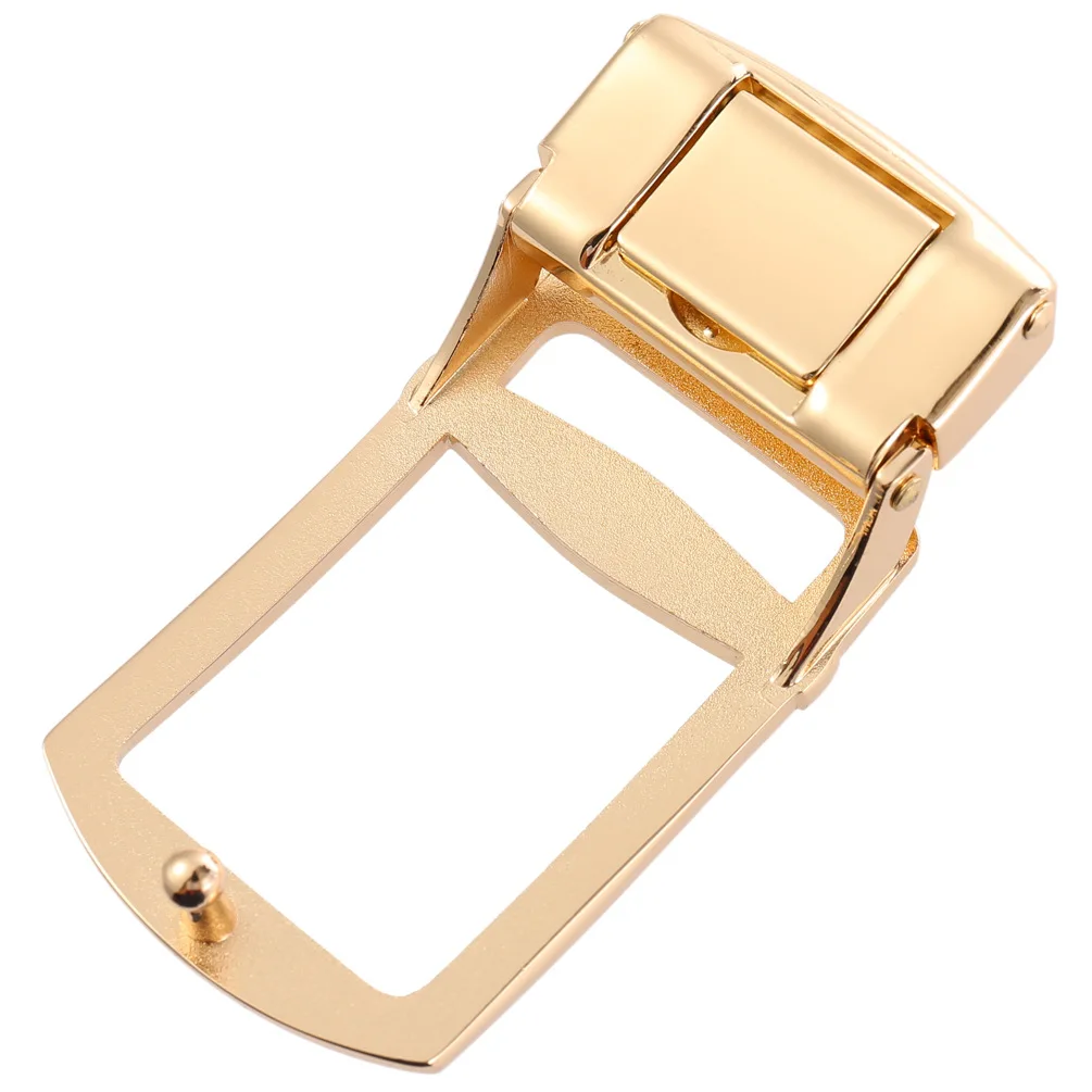 Hebilla de aleación clásica hueca para hombre, accesorios informales para cinturón de negocios, hebilla de moda ovalada de 3,5 cm