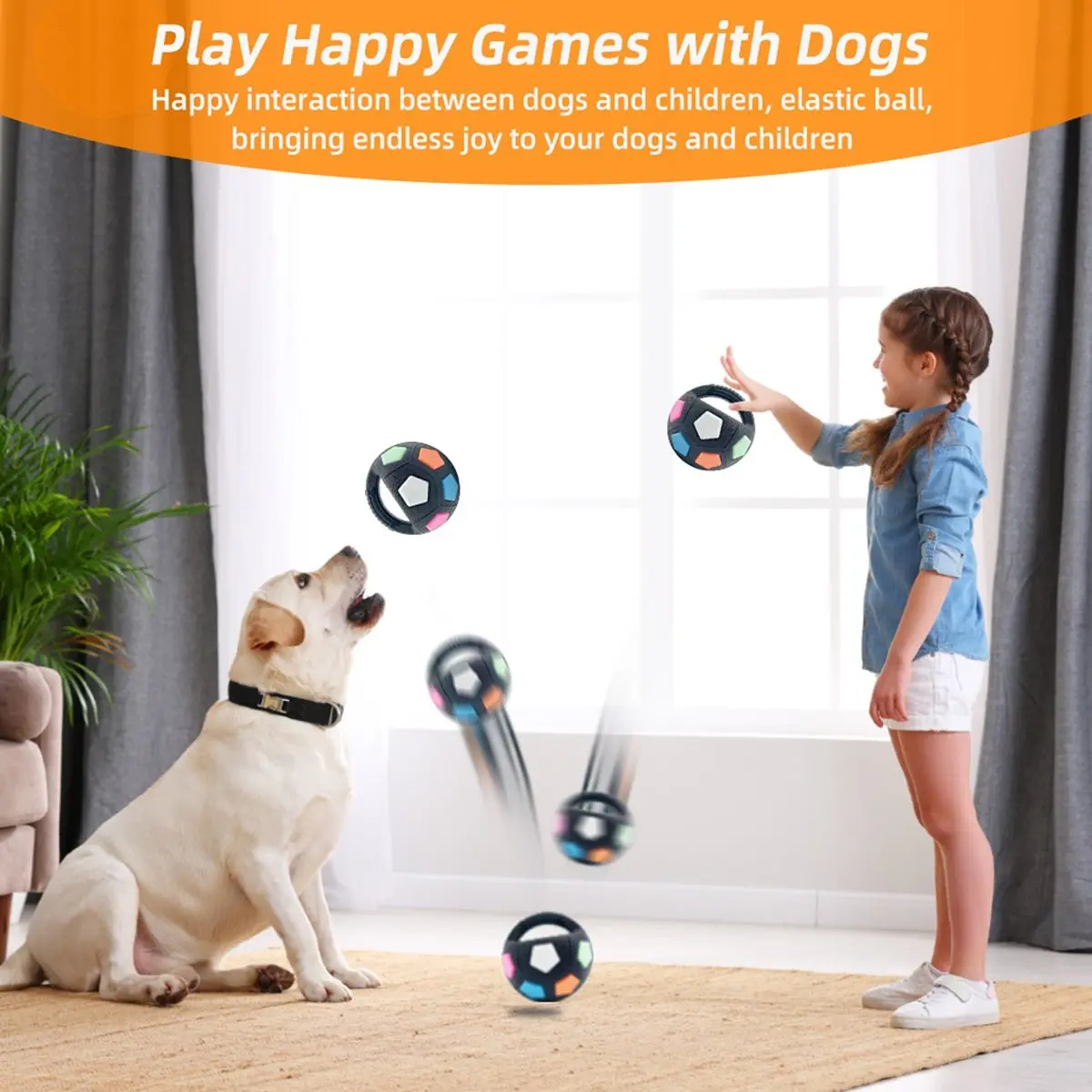 New Football Tennis Ball Shaped Pet Dog Toys, Teething Relief to Accompany Outdoor Training Squeak Toys