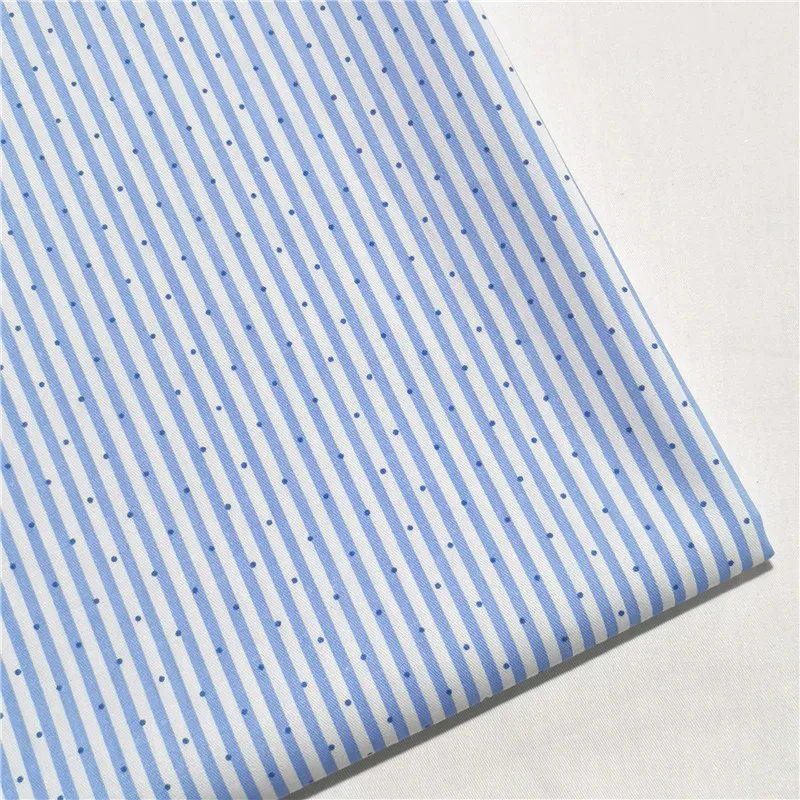 160x50cm Dot Stripe Cotton Twill  Cloth Bedding Baby  Handmade Decorative  Lining Fabric