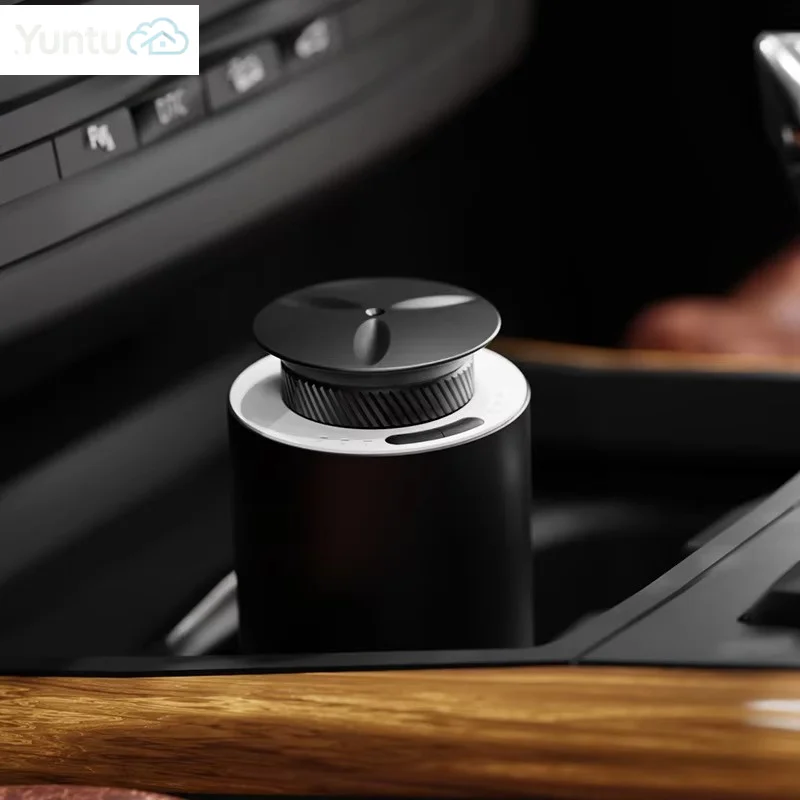 Aluminum Alloy Mini Cool Mist Car Aroma Diffuser Factory Portable Essential Oil Scent Machine for Auto