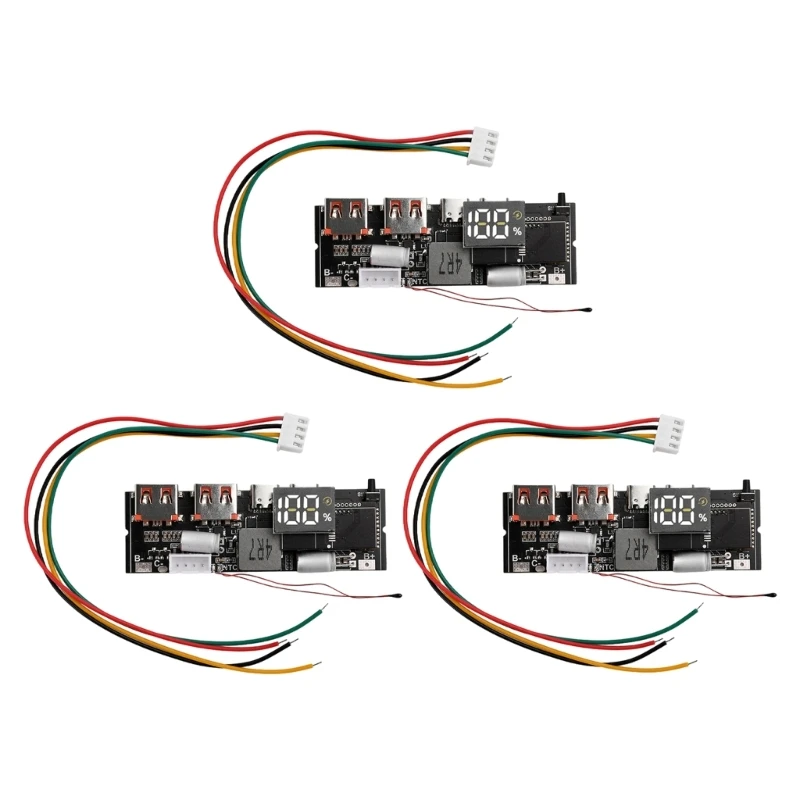 Circuito alimentazione mobile personalizzabile con modulo ricarica bidirezionale 3S 4S 5S 65/100W