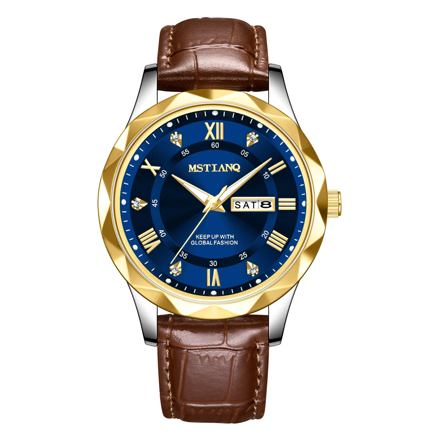 Urban Chrono Barrel Watch, Luminous Waterproof Quartz Wristwatch for Men, Sports Watch for Men, Premium Quality