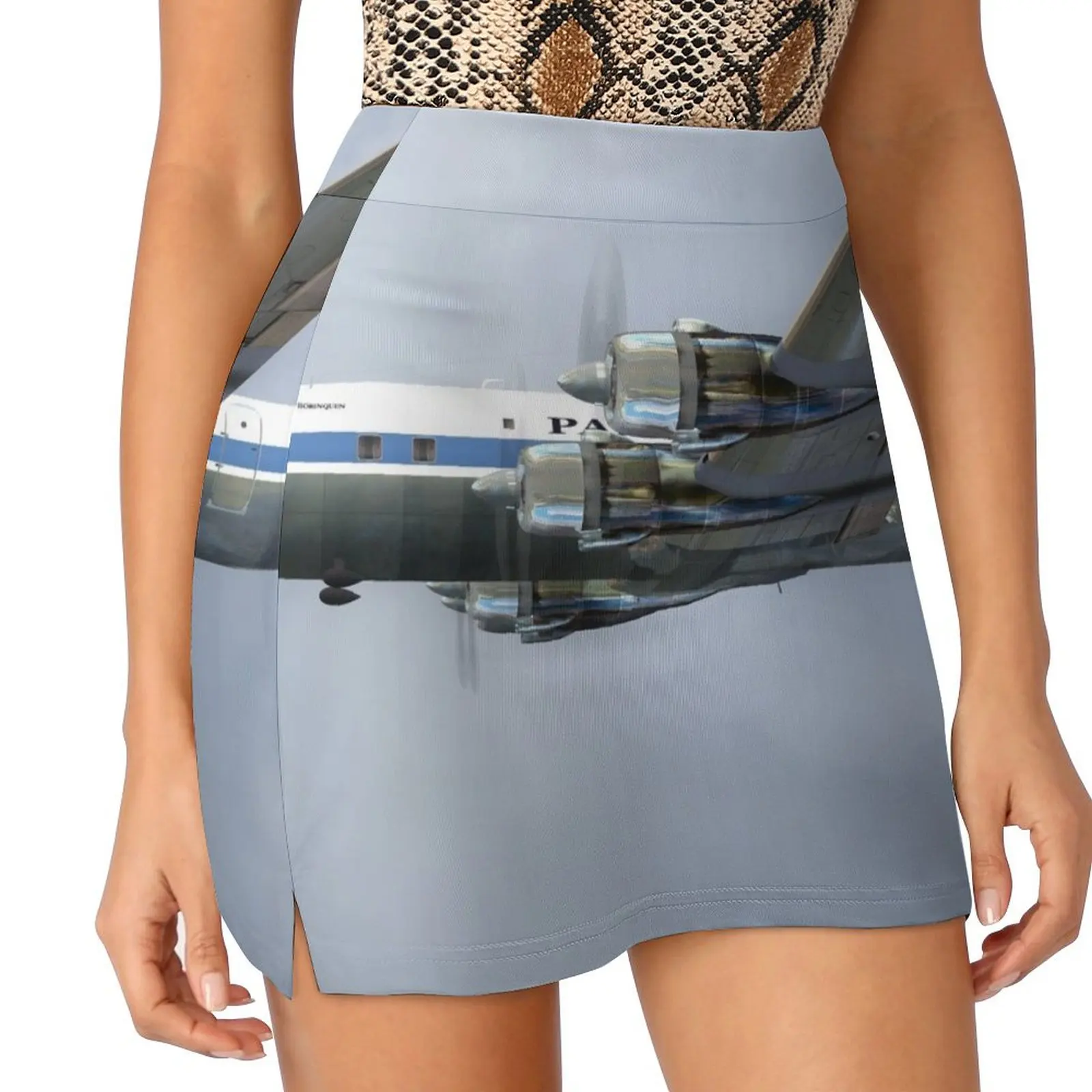 

Douglas DC-6B Mini Skirt skirt sets Woman short skirt