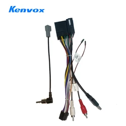 android Car radio Canbus Box Decoder For Hyundai KIA Forte Cerato Sorento Sportage Soul 16 pin Wiring Harness Plug Power Cable