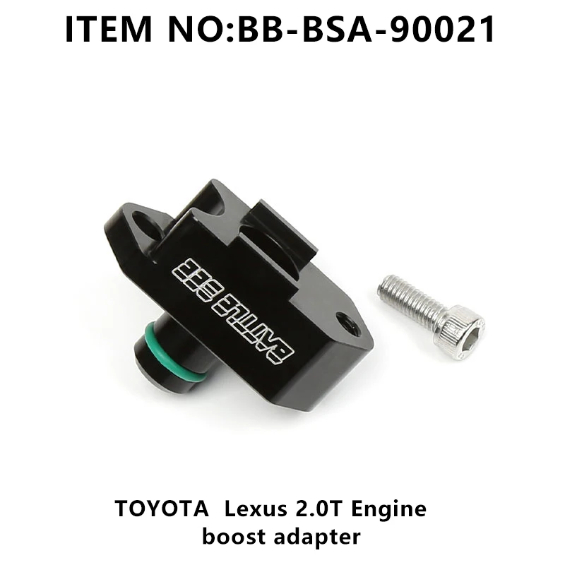 

Turbo Boost Tap Vacuum Adapter For Lexus Toyota Crown 2.0T Engine Battle Bee Aluminum Alloy Boost Sensor Gauge BB-BSA-90021