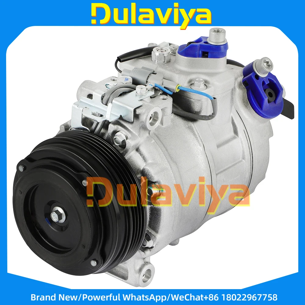 Air Conditioning AC Compressor For BMW 550i 750Li 750i xDrive 4.4L 2010-2015 CO 29118C 197367 198367 64509154072 64529195978