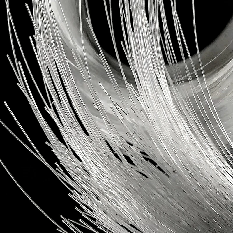 

Fiber Optic Light 550PCS 0.75mm 4MPMMA Optical Fiber Cable for all kind LED Light Engine DIY Starry Sky Effect Decorative Home