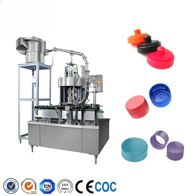 Full Automatic Screw Ropp Cap Machine