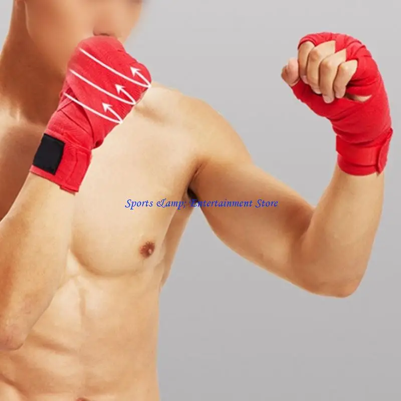 G7NF 2 Pcs 3/5m Wrist Wrap Boxing Hand Wrap Boxing Bandage Elastic Stretchy Handwraps for Sport