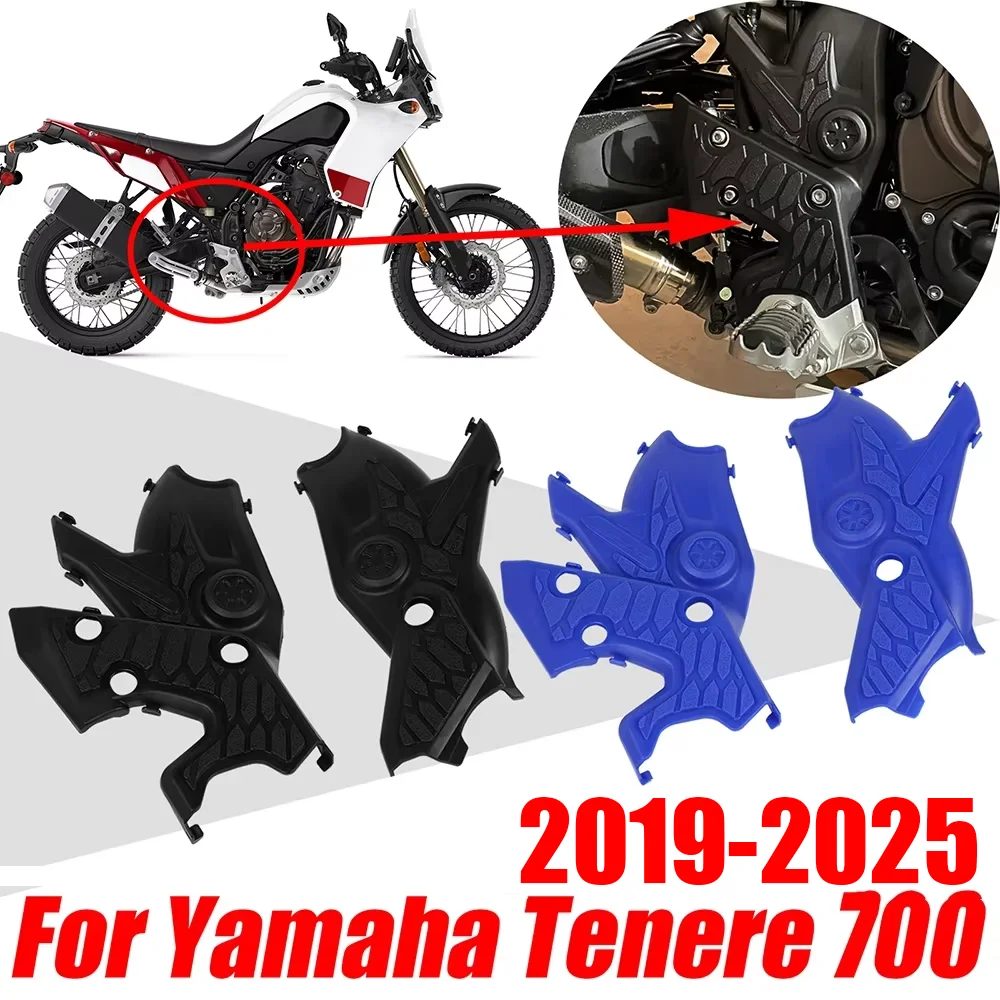 For Yamaha Tenere 700 T700 T7 XTZ 700 Motorcycle Accessories Bumper Frame Cover Protector Side Fairing Guard Protection Cap Part