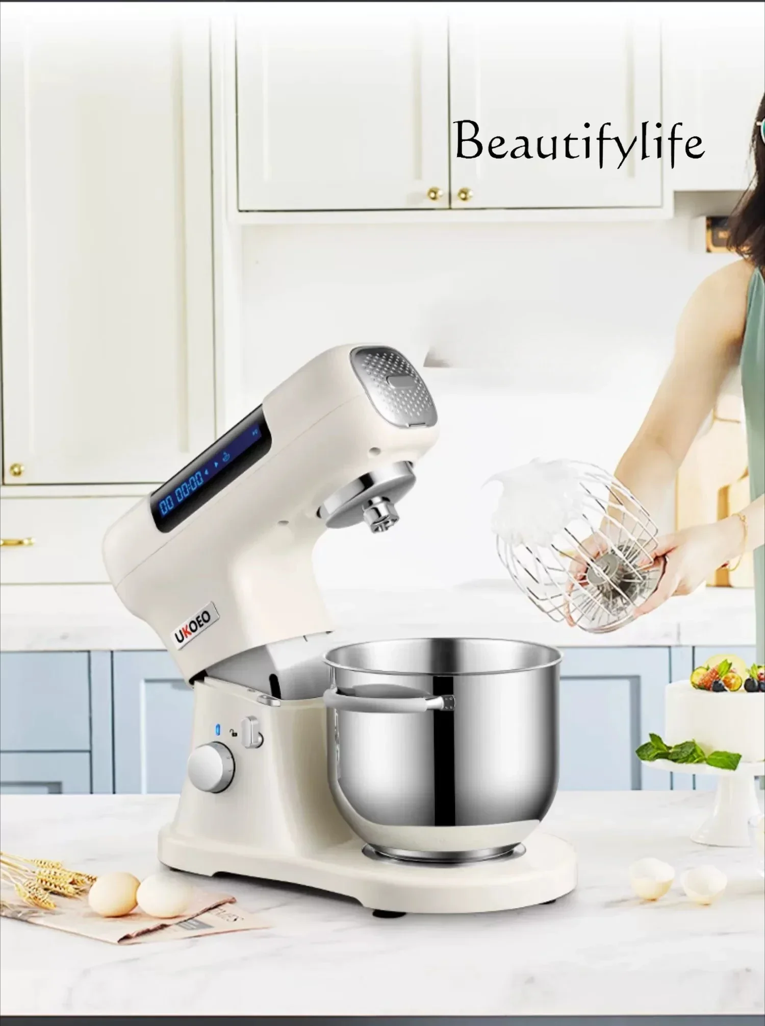 Chef machine household private room multi-function automatic egg beating dough kneading and noodle mixer