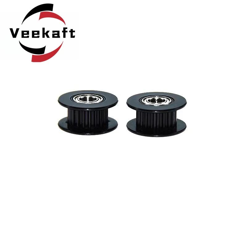 1/2 قطعة 2GT بكرة توقيت المهمل 20 أسنان تتحمل 3/5 مللي متر ، عرض الحزام 6 مللي متر H-نوع بكرة المهمل ، جزء مطبوع ثلاثي الأبعاد #2