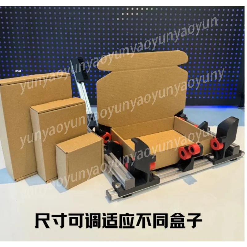 Carton Folding Roller Clamp Labor Saving Airplane Box Making Packaging Tool