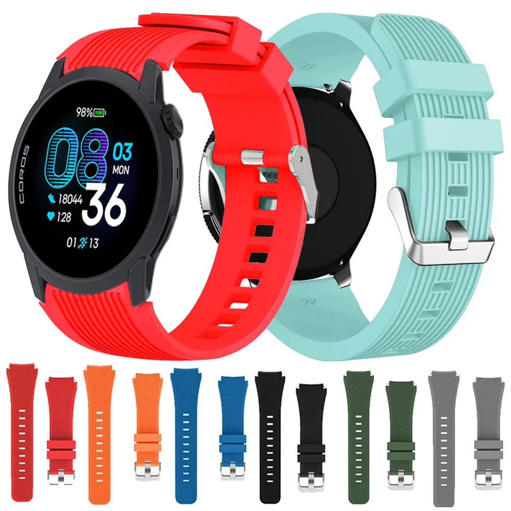 22Mm Silicone Strap… - image