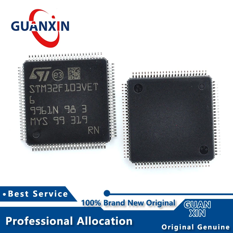 100% New STM32L476VET6 STM32L476VGT3 STM32L476VGT6 STM32L476VGT7 STM32L496VET6 STM32L496VGT3 LQFP-100