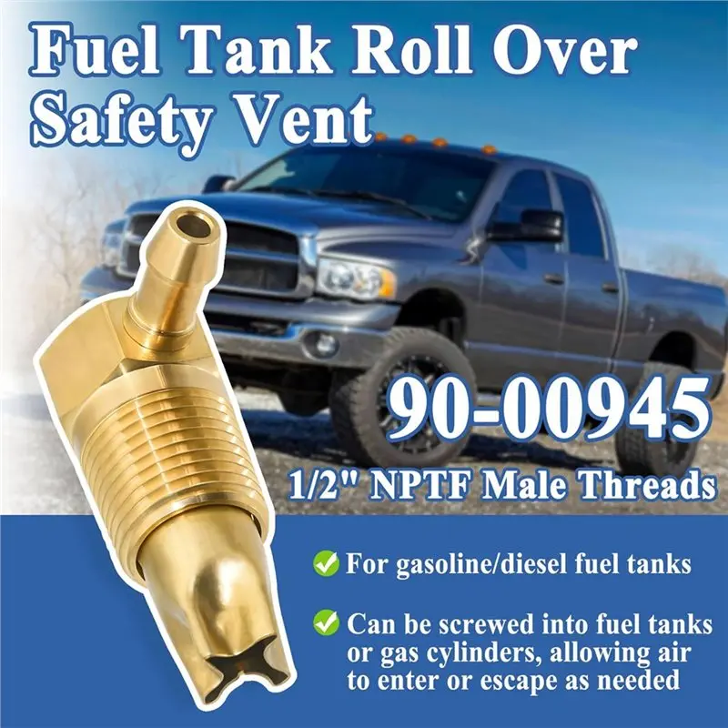 A33K-Fuel Check Valve Vent 1/2