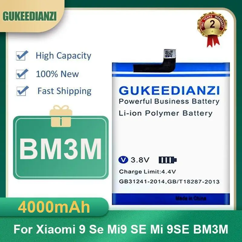 

Battery For Xiaomi Redmi K30 Ultra 512GB Version 12C K60 Pro 9 Se Mi9 Mi 9SE QIN K1 Civi 1 1S 10 Lite 5G Zoom Youth Edition 13