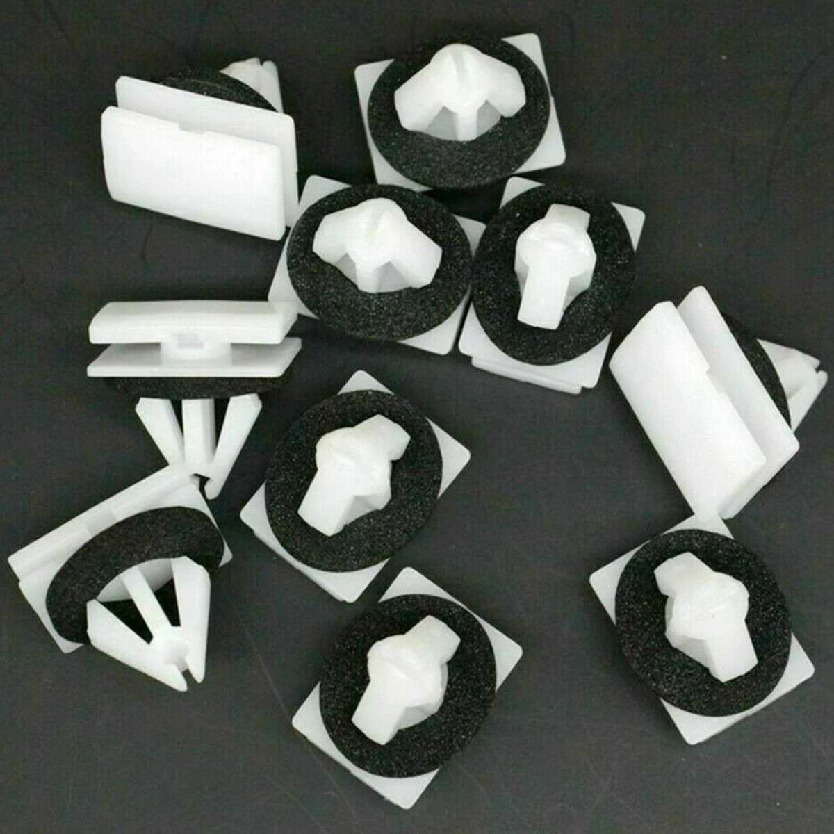 

10Pcs For Ford Exterior Rocker Moulding Clips Retainer Fastener W715201-S300