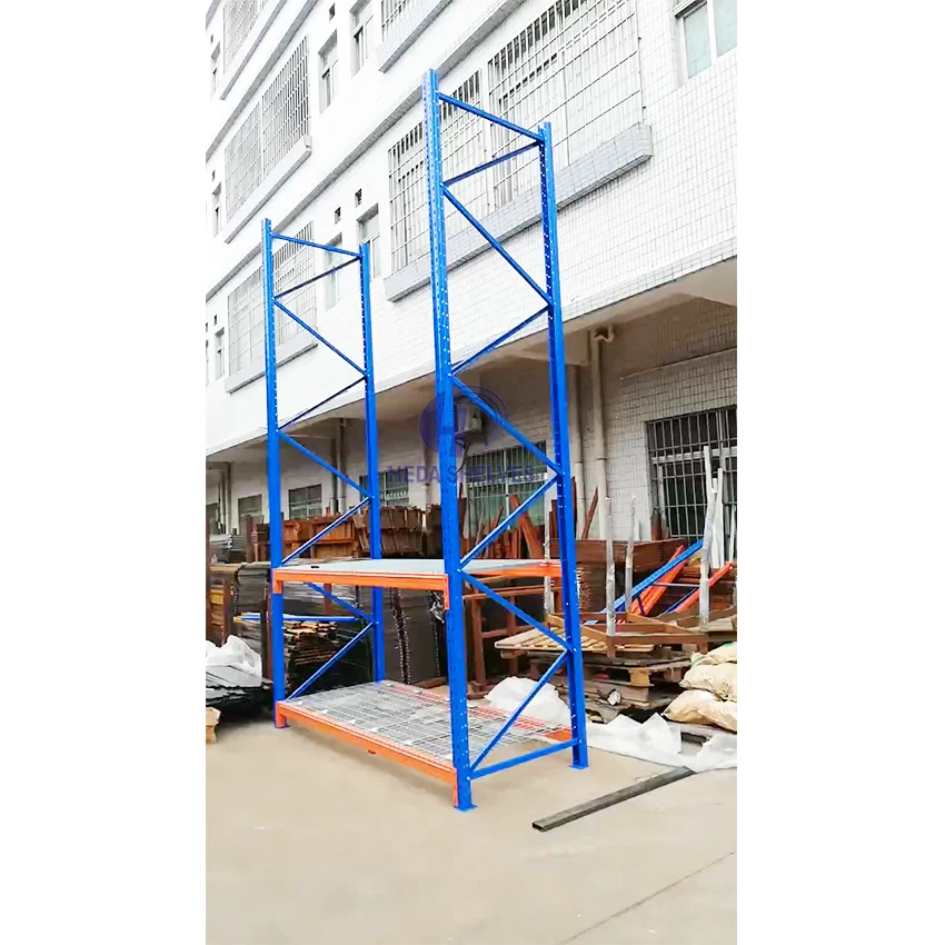 

Heavy Duty High-Level Racking Shelving System Pallet Rack For Warehouse Vertical Storage High Bay Storage