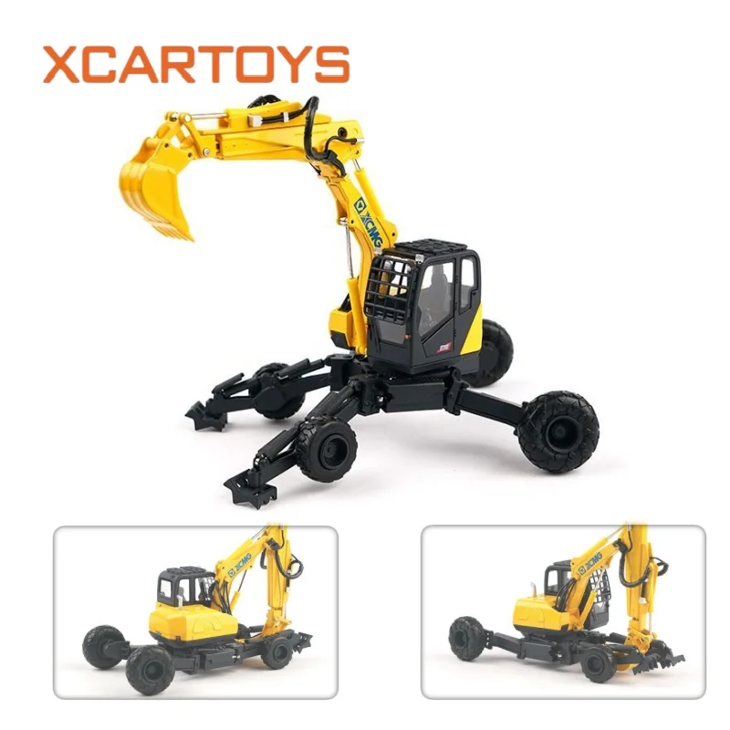 XCARTOYS 1/50 Diecast Alloy Model XCMG ET112 Steel Mantis Walking All Terrain Excavator Engineering Vehicle Collectible Toy