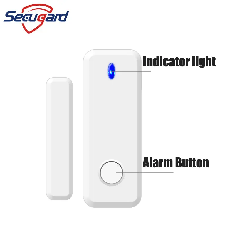 433MHz Door Sensor Wireless Door Window Detector Open Detection For Our Smart Home Burglar Security Alarm System