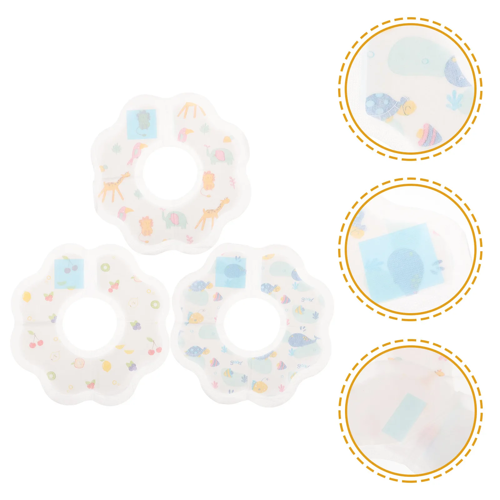 set-di-3-bavaglini-per-neonati-monouso-impermeabili-con-disegni-di-animali-e-frutta-confezione-individuale