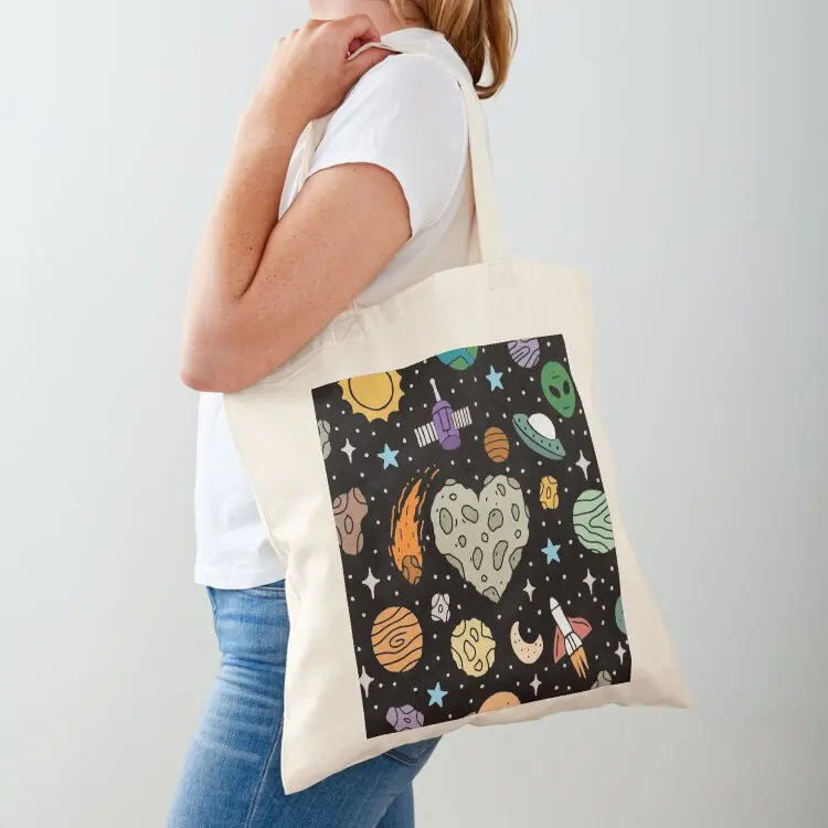 

Space Lover Tote Bag shopper bags for women tote bags aesthetic canvas bags Shopper