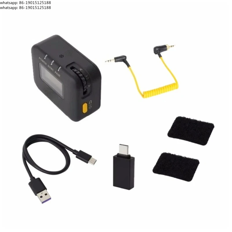TC1 TC-1 KIT Wireless Timecode Box Generator Microphone Time Coder Mic for Video Recording Time Code Living Streaming