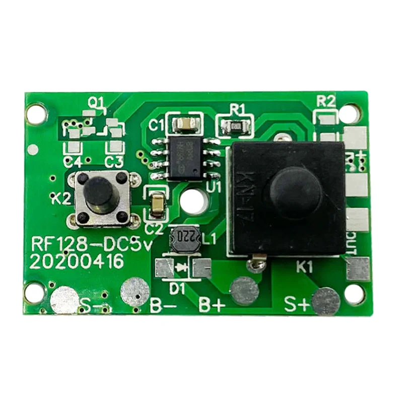 B50C 1.2V Solar Lamp String Control Board Circuit Board with Switch Solar Street Light Control Panel Controller Module