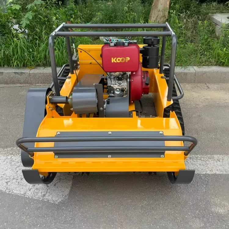 Hot Selling SDLOT Custom Anti Slip Diesel Crawler Mower CE EPA EURO5 Villa Orchard Tool
