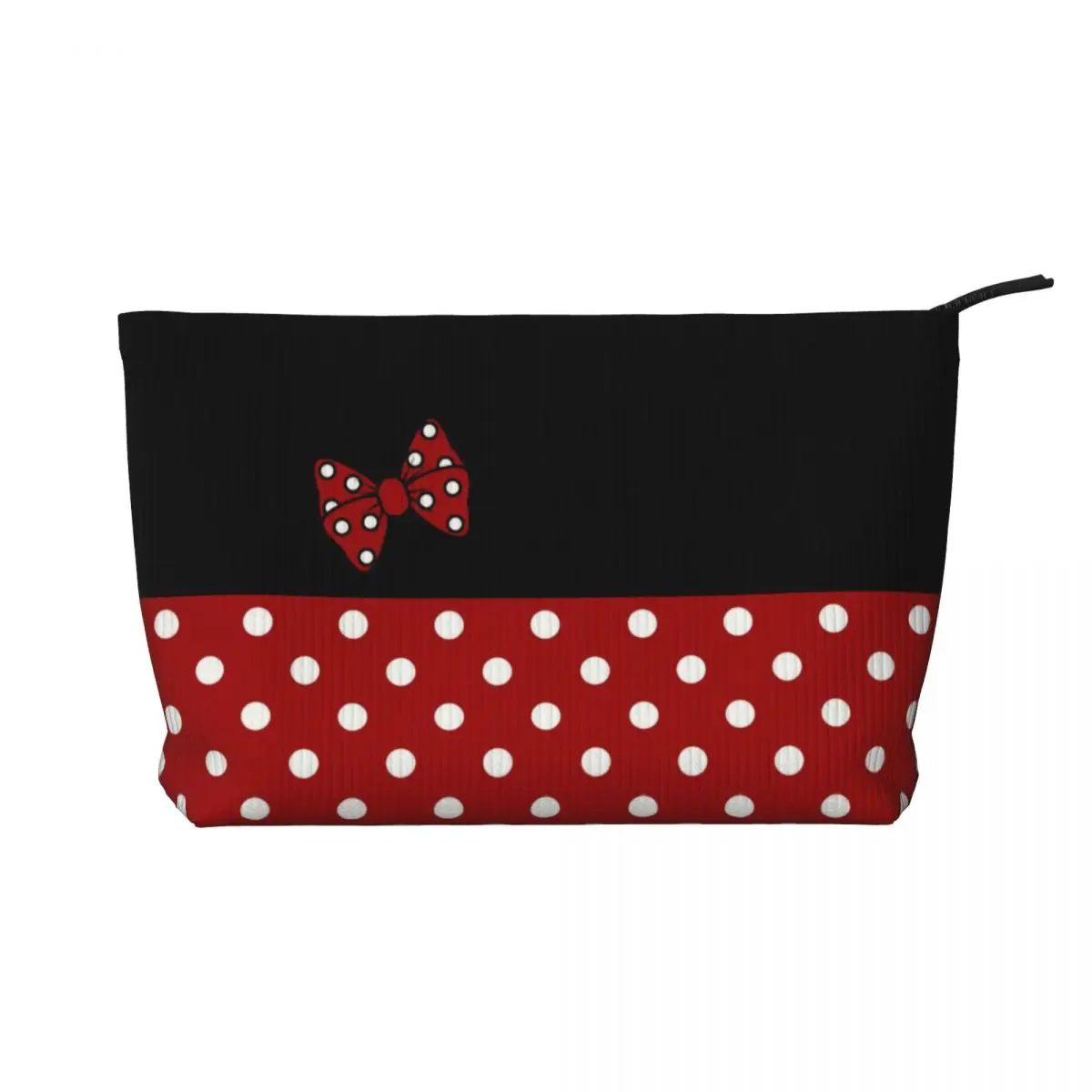 Custom Mickey Minnie Mouse Cosmetic Bag Women Kawaii Large Capacity Makeup Case Beauty Storage Toiletry Bags