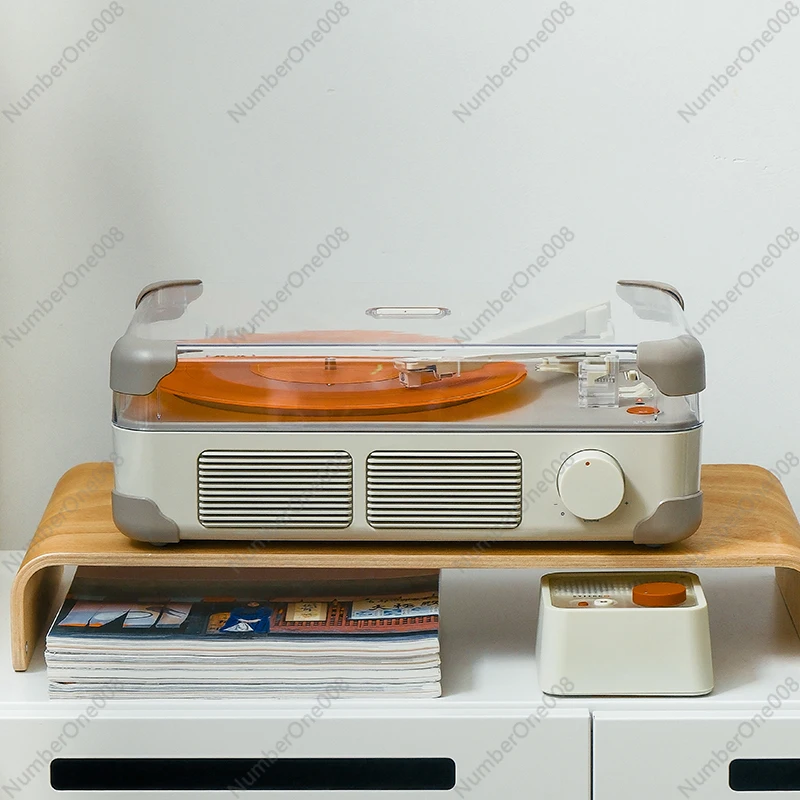 SYITREN/Setalin T400 Vinyl Record Player Portable Bluetooth Retro Vinyl Audio Qixi Festival Gift