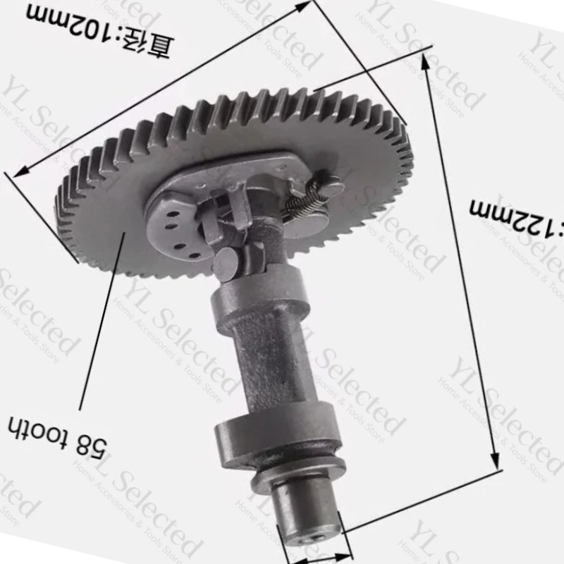 188F 190F 192F All Steel Camshaft Replacement Spare Part For 3KW Household Micro Tiller Generator Water Pump Engine